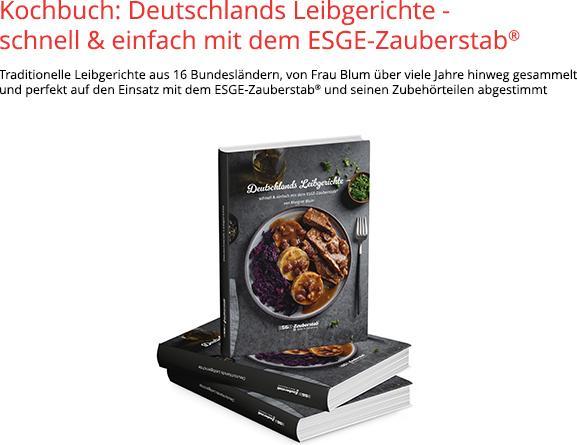 Produktbild ESGE Zauberstab Kochbuch