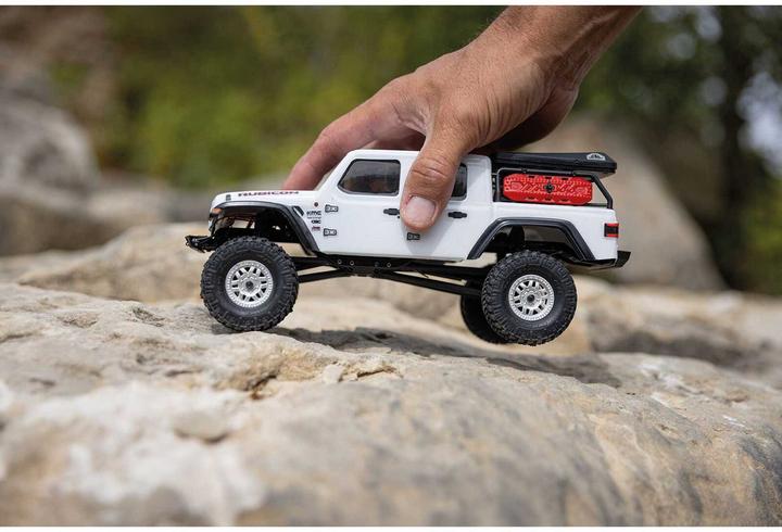 Image du produit Axial Scale Crawler SCX24 Jeep JT Gladiator Blanc, RTR (RTR Prêt à fonctionner)