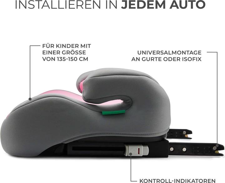 Actual product image KinderKraft I-Boost (Booster seat, ECE R129/i-Size Standard)