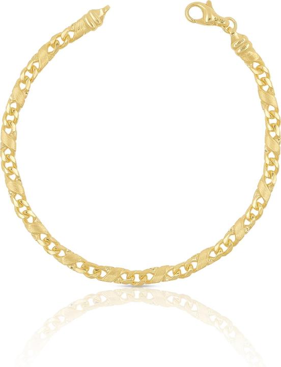 Immagine prodotto Muau Catena di 8 (19 cm, Giallo oro)