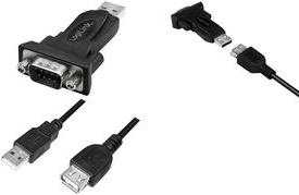 Image du produit LogiLink USB 2.0 zu (USB 2.0, RS-232, 15 cm)