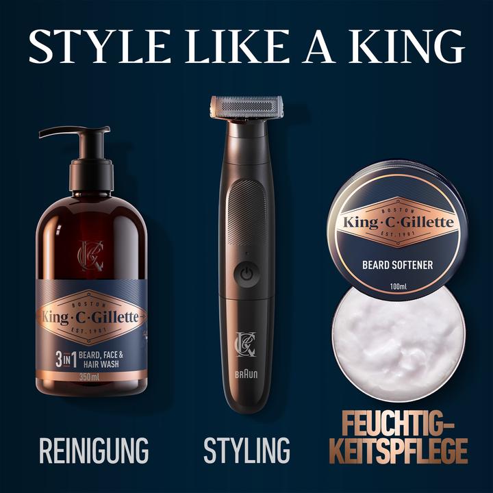 Actual product image King C. Gillette Beard Balm (100 ml)