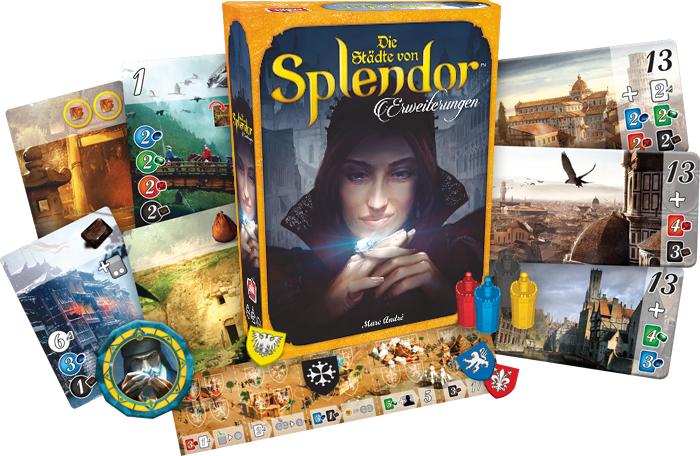 Produktbild Asmodée Splendor Die Stadte Von Splendor (Deutsch)