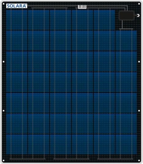 Produktbild Solara Semiflex S320P41 Marine (80 W, 3.70 kg)