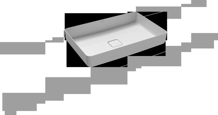 Produktbild Kaldewei Miena Waschtisch-Schale, 3185, 580x380 mm, ohne Überlauf, 909506000 (702 mm, 481 mm)