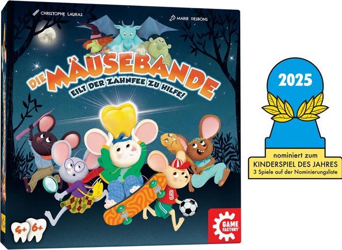 Actual product image Game Factory Die Mäusebande (d) (German)