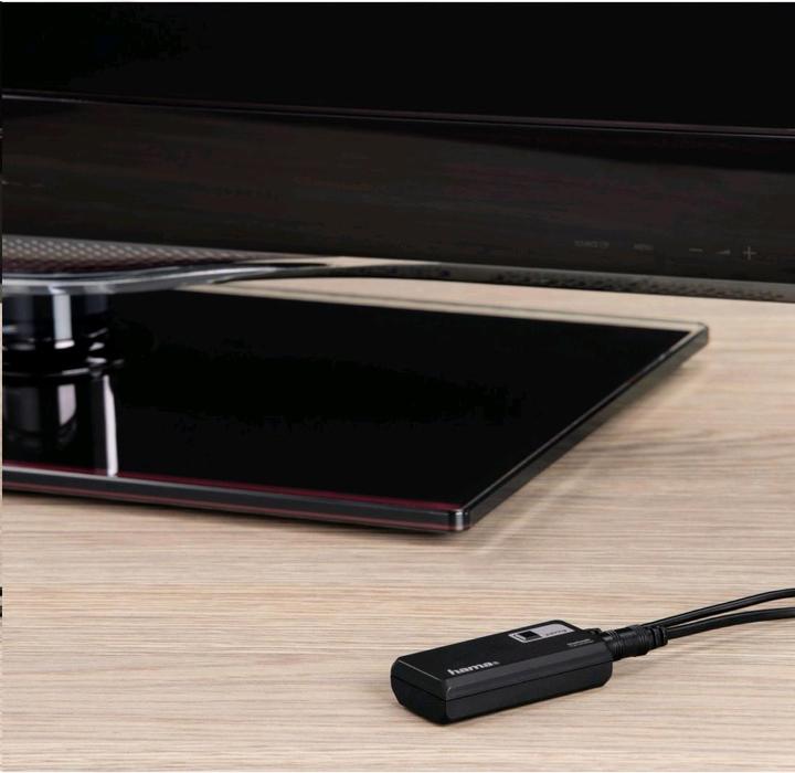 Actual product image Hama Bluetooth audio transmitter TWIN, for two headphones/receivers (Channels)