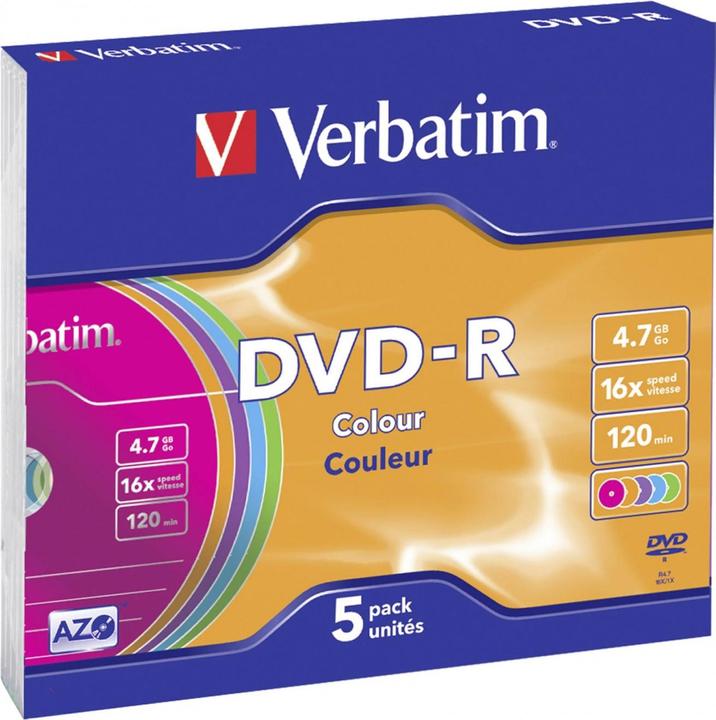 Image du produit Verbatim Dvd-R (5 x)