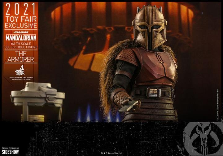 Produktbild Hot Toys Star Wars - The Mandalorian "The Armorer" 2021 Toy Fair Exclusive 1/6 Actionfigur