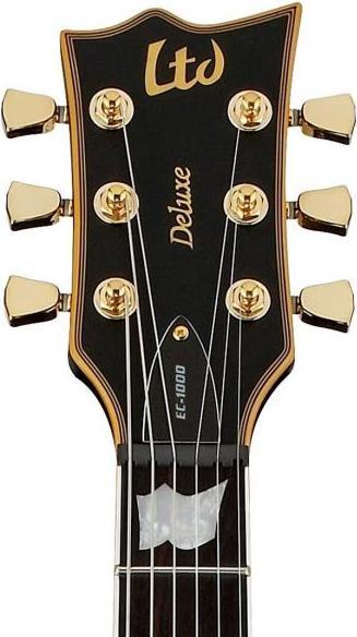 Produktbild ESP LTD EC-1000 VB E-Gitarre Vintage Black (E-Gitarren Set, Mahagoni, Makassar-Ebenholz)