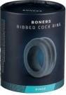 Actual product image Boners Ribbed Cock Ring (2 cm)