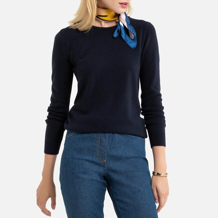 Produktbild Anne Weyburn Pullover mit rundem Ausschnitt (42)