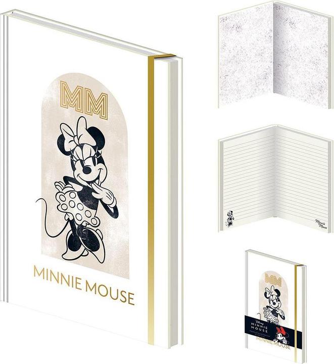 Actual product image Minnie Mouse Blogger notebook (A5, Lined, Hardcover)