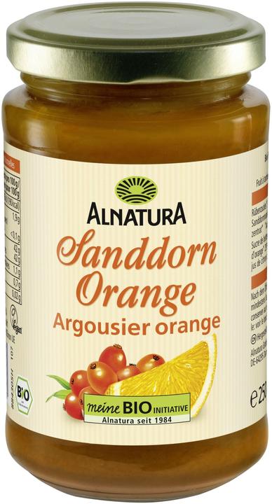 Produktbild Alnatura Bio Fruchtaufstrich Sanddorn (250 g)