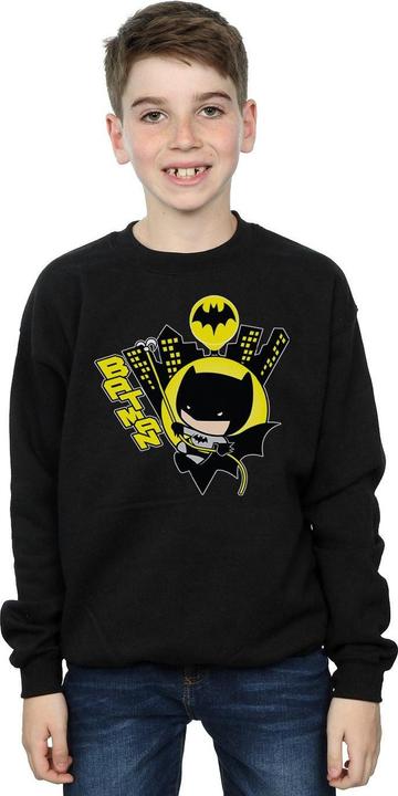 Produktbild Chibi Batman Swinging Sweatshirt Jungen (152, 158)