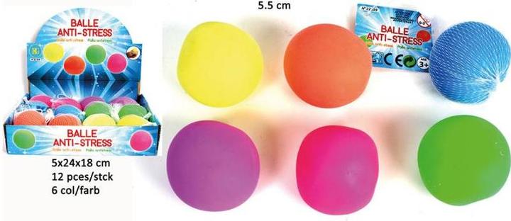 Produktbild Magni Anti-Stress Bälle 5,5cm 6 Farben