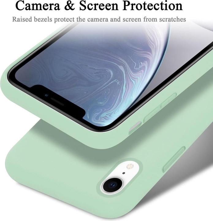 Productafbeelding Cadorabo TPU Liquid Silicone Case Cover (Apple iPhone XR)