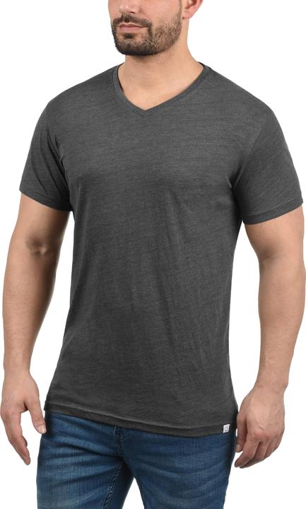 Immagine prodotto Solid Bedo T-Shirt A Maniche Corte Maglietta Da Uomo Con Collo A V In Cotone 100% (3XL)