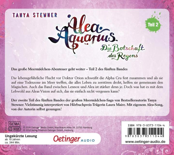 Productafbeelding Alea Waterman (Guido Frommelt, Laura Maire, Claudia Carls, Frank Gustavus, Jonatan Frieden, Duits)
