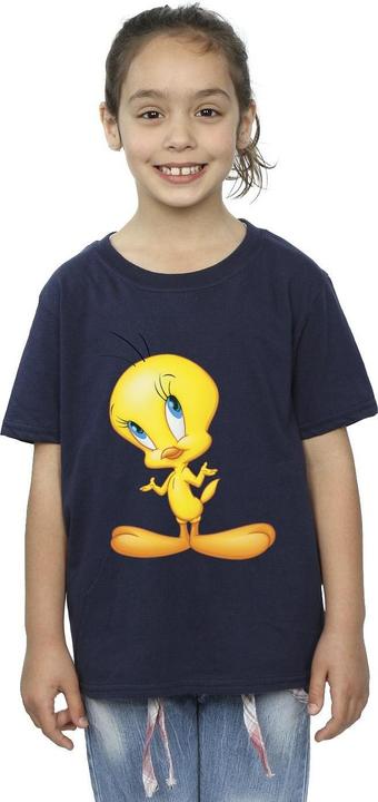 Immagine prodotto Looney Tunes Tweety Standing Maglietta Ragazze (152, 158)