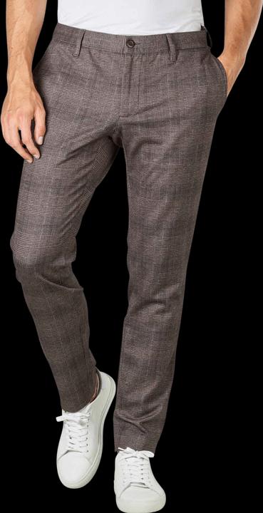 Actual product image Alberto Rob Glencheck Pant Slim Fit Check (W33/L34)