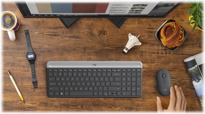 Immagine prodotto Logitech MK470 (DE, Senza fili)