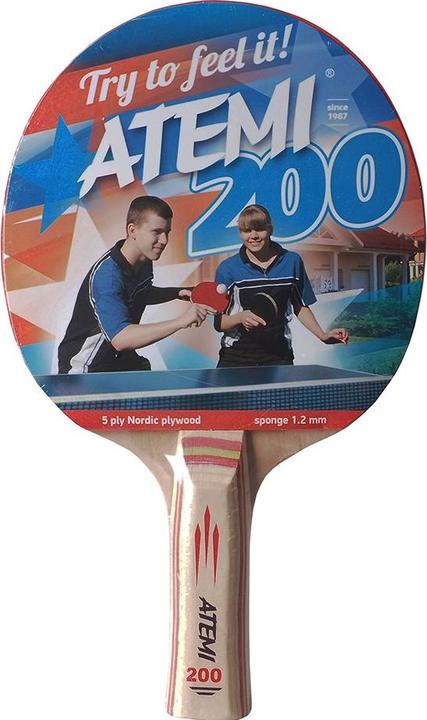 Image du produit Atemi New 200 Anatomical - Raquettes de ping-pong