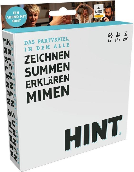 Actual product image Asmodée HINT Pocket, card game, from 4 players, from 15 years (DE edition) (German)