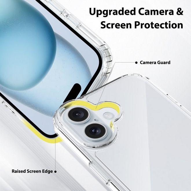 Actual product image MU Classic RJT Clear Case Series (Apple iPhone 16)