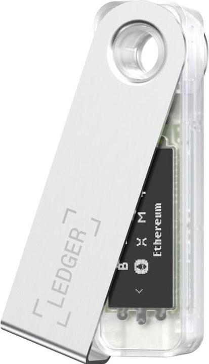 Actual product image Ledger Nano S Plus - Transparent (Litecoin, Ethereum Classic, Dogecoin, Bitcoin, Dash)