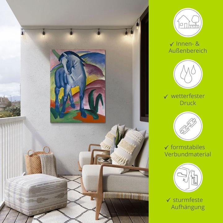 Immagine prodotto Artland Cavallo blu I. 1911. T7UX (60 x 80 cm)