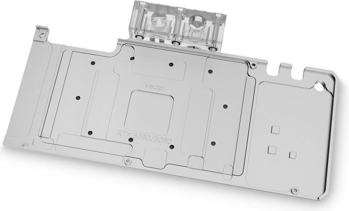 Produktbild EKWB EK-Quantum Vector Trinity RTX 3080/3090 Active Backplate D-RGB - Plexi