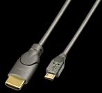 Produktbild Lindy MHL (Micro USB) — HDMI (Typ A) (0.50 m, HDMI, USB)