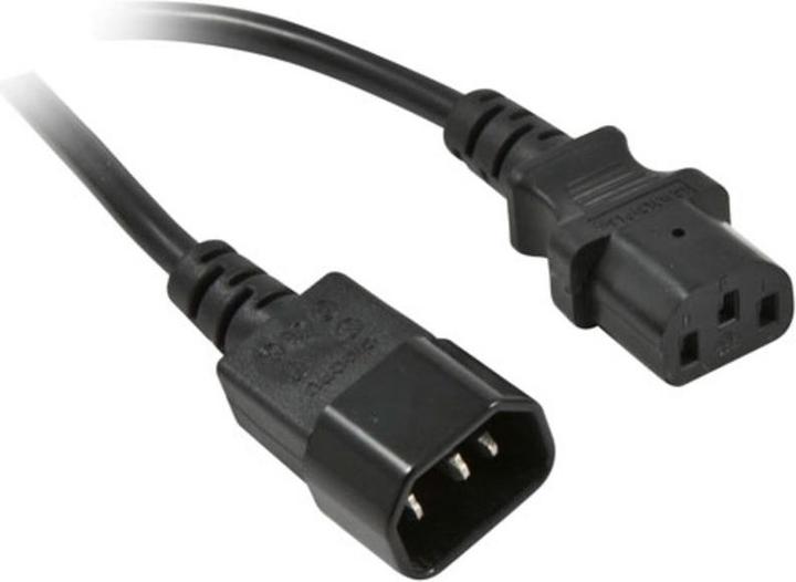 Image du produit Synergy 21 1m C14/C13 1m coupleur C14 coupleur C13 noir Câble d'alimentation (1 m)