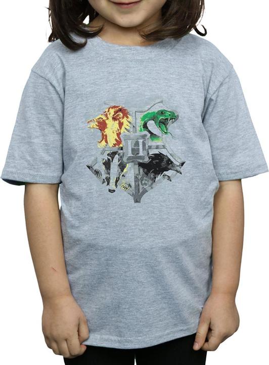 Image du produit - T-shirt HOGWARTS PAINTED CREST - Fille (128)