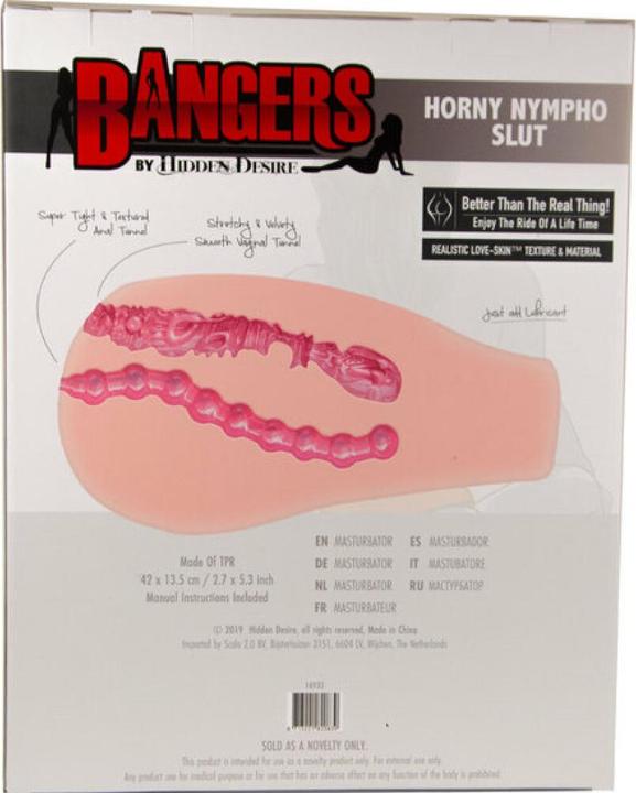 Actual product image Hidden Desire Horny Nympho Slut