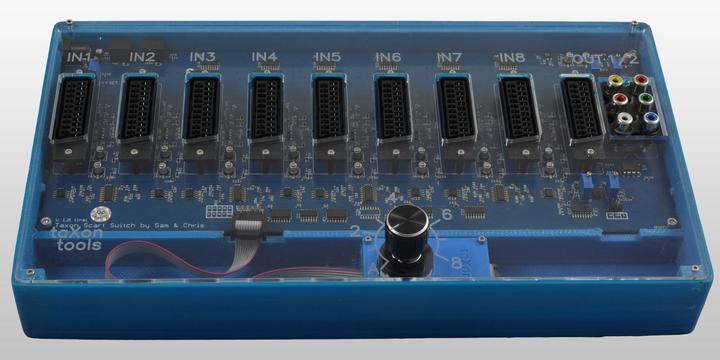 Produktbild Taxon Tools Scart Switch blue (Video Switch)