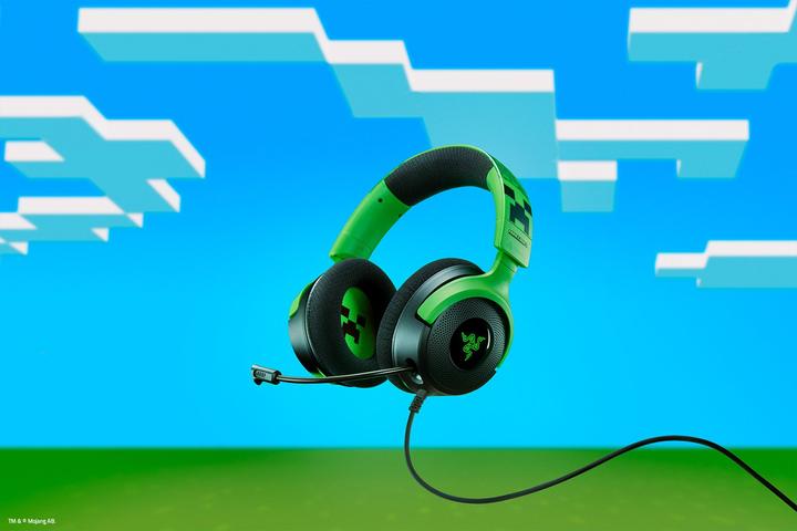 Actual product image Razer Headset Kraken V4 X Minecraft (Cable)