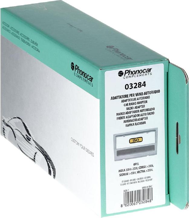 Image du produit Phonocar cadre radio gris