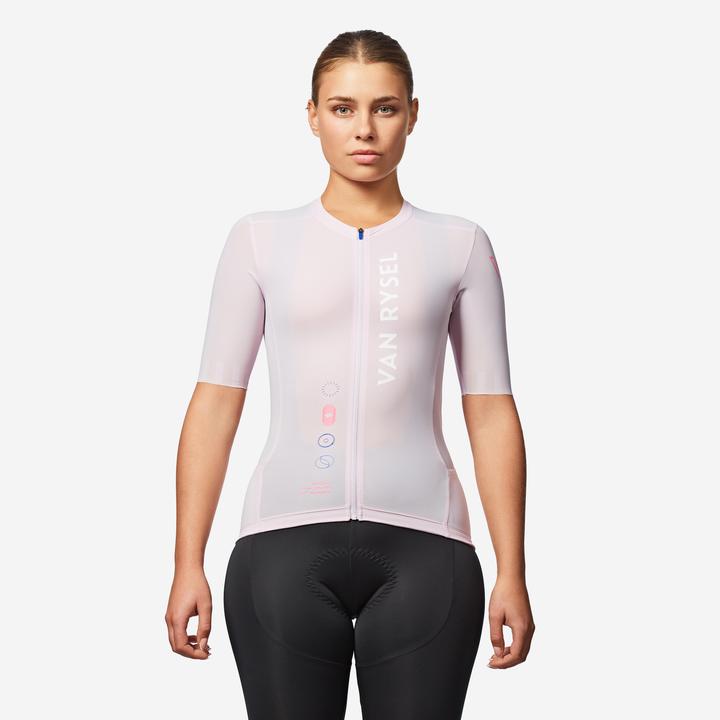 Produktbild Van rysel Unisex Road Cycling Short-Sleeved Jersey Racer 2 - Lilac (S)