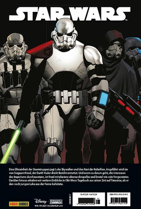 Image du produit Panini Star Wars Marvel Comics-Kollektion (Allemand, Chris Eliopoulos, Jason Aaron., Mike Mayhew, Jorge Molina, 2021)