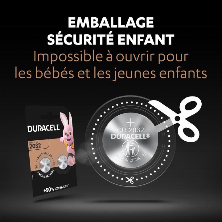 Produktbild Duracell Lithium Knopfzellen (2 Stk., CR2032, 230 mAh)
