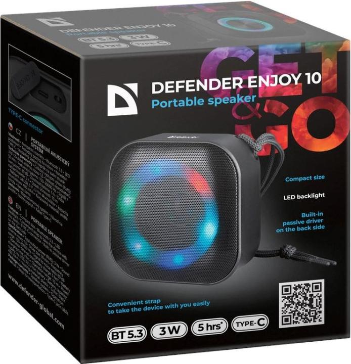 Actual product image Defender ENJOY 10 3W Bluetooth speaker (5 h)