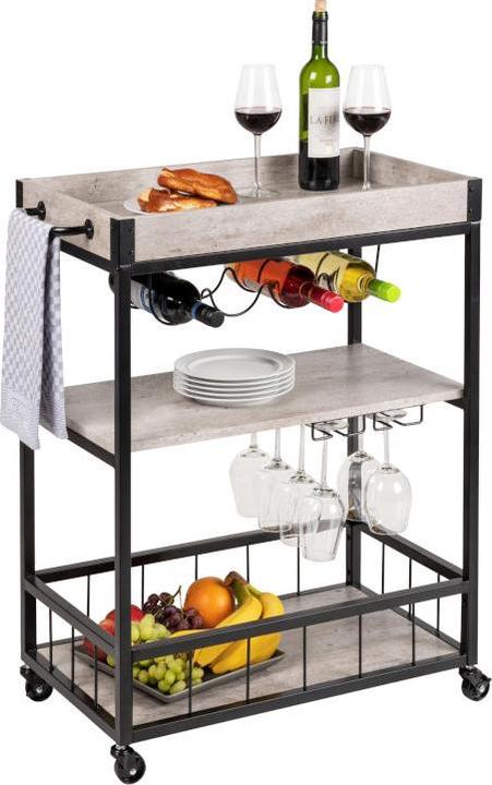 Actual product image Wenko Rustico kitchen trolley