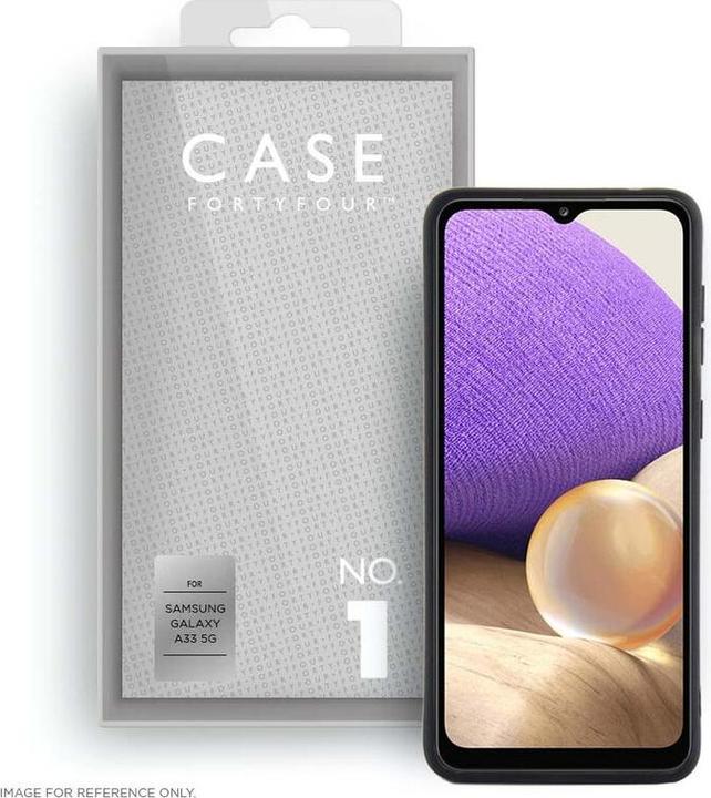 Produktbild Case FortyFour Soft-Cover No.1 black (Samsung Galaxy A33 5G)