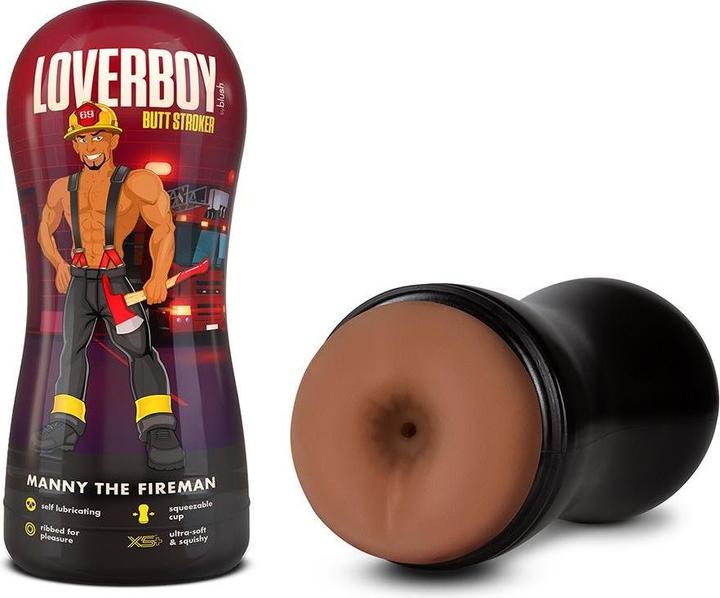 Actual product image Blush Loverboy - Manny The Fireman Masturbator - Tan