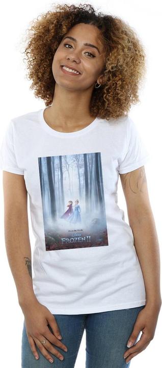 Actual product image Disney Womens/Ladies Frozen 2 Movie Poster Cotton T-Shirt (M)
