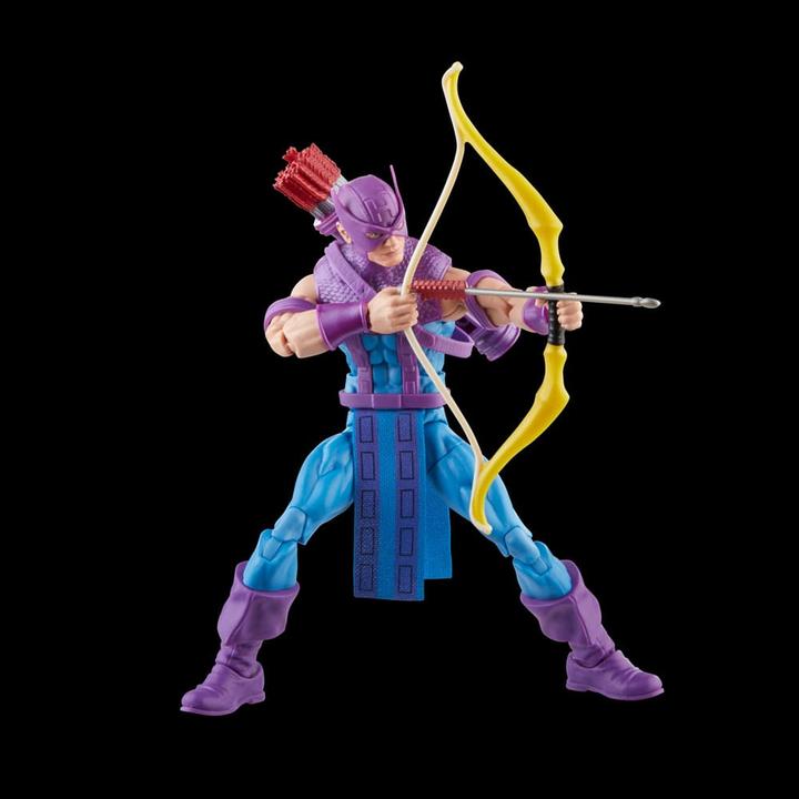 Actual product image Hasbro Avengers Marvel Legends figurine Hawkeye with Sky-Cycle 15 cm
