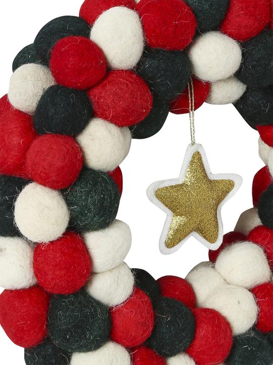 Produktbild Vertbaudet Weihnachtskranz aus Filz