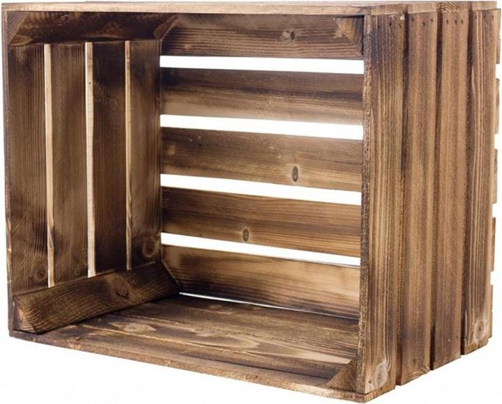 Holz Zollhaus Aufbewahrungskiste (50 x 30 x 40 cm, 60 l)